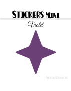160 Etoiles 1,8 cm - Stickers mini gommettes