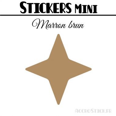 160 Etoiles 1,8 cm - Stickers mini gommettes