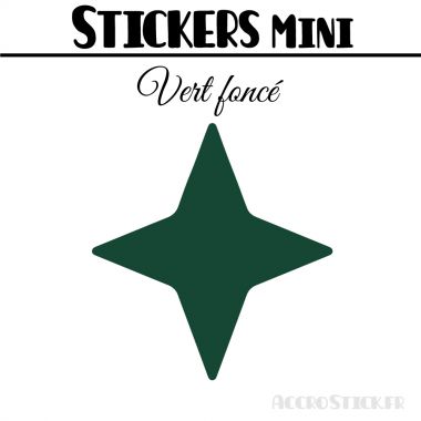 96 Etoiles 2,4 cm - Stickers mini gommettes
