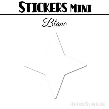 64 Etoiles 3 cm - Stickers mini gommettes