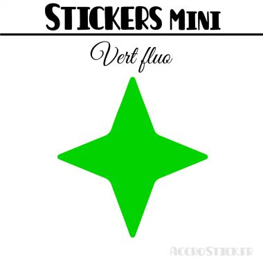 64 Etoiles 3 cm - Stickers mini gommettes
