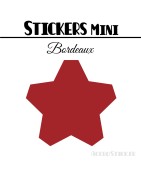 440 Etoiles 1 cm - Stickers mini gommettes