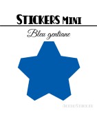 440 Etoiles 1 cm - Stickers mini gommettes