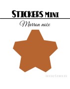 440 Etoiles 1 cm - Stickers mini gommettes