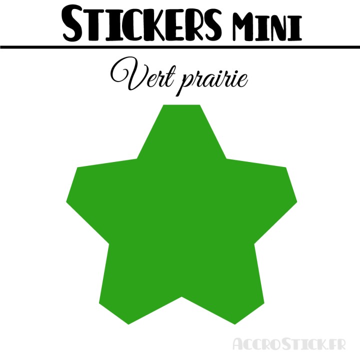 440 Etoiles 1 cm - Stickers mini gommettes