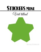 440 Etoiles 1 cm - Stickers mini gommettes
