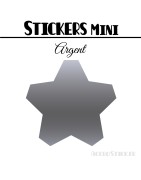 328 Etoiles 1,2 cm - Stickers mini gommettes