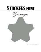 328 Etoiles 1,2 cm - Stickers mini gommettes