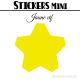 328 Etoiles 1,2 cm - Stickers mini gommettes