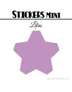 328 Etoiles 1,2 cm - Stickers mini gommettes