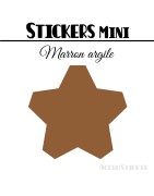 328 Etoiles 1,2 cm - Stickers mini gommettes