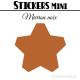 328 Etoiles 1,2 cm - Stickers mini gommettes