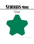 328 Etoiles 1,2 cm - Stickers mini gommettes