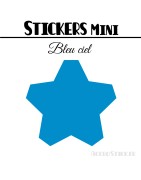 224 Etoiles 1,4 cm - Stickers mini gommettes