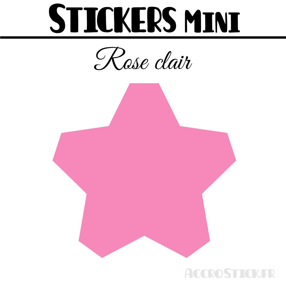 224 Etoiles 1,4 cm - Stickers mini gommettes 224 Etoiles 1,4 cm - Stickers mini gommettes