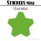 224 Etoiles 1,4 cm - Stickers mini gommettes