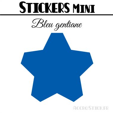 168 Etoiles 1,6 cm - Stickers mini gommettes