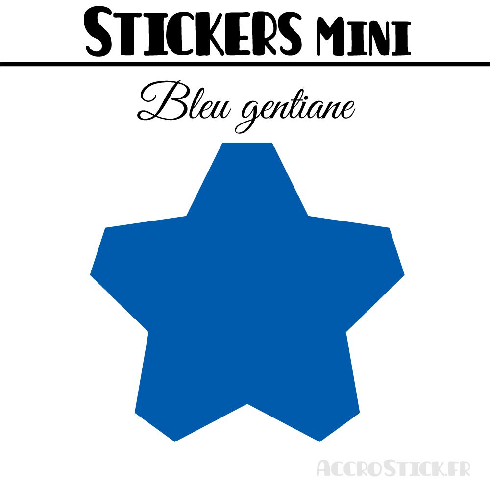168 Etoiles 1,6 cm - Stickers mini gommettes 168 Etoiles 1,6 cm - Stickers mini gommettes