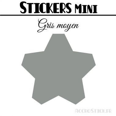 168 Etoiles 1,6 cm - Stickers mini gommettes