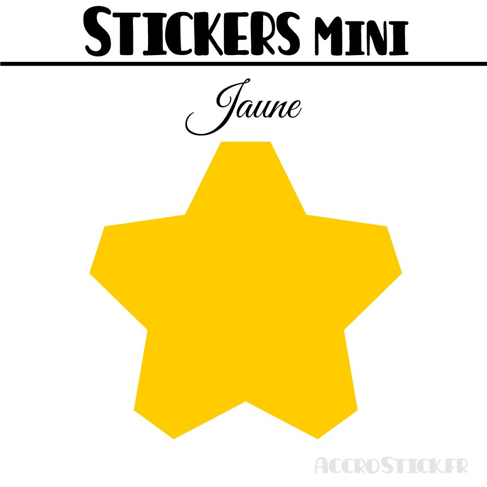168 Etoiles 1,6 cm - Stickers mini gommettes 168 Etoiles 1,6 cm - Stickers mini gommettes