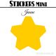 168 Etoiles 1,6 cm - Stickers mini gommettes