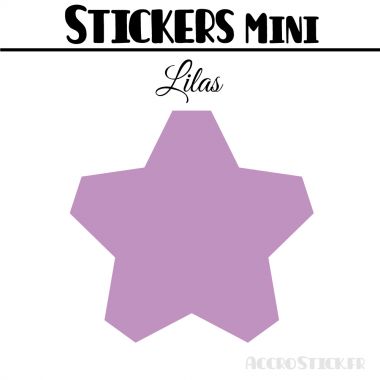 168 Etoiles 1,6 cm - Stickers mini gommettes