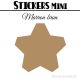 168 Etoiles 1,6 cm - Stickers mini gommettes