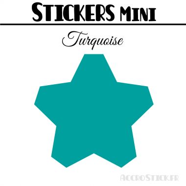 168 Etoiles 1,6 cm - Stickers mini gommettes