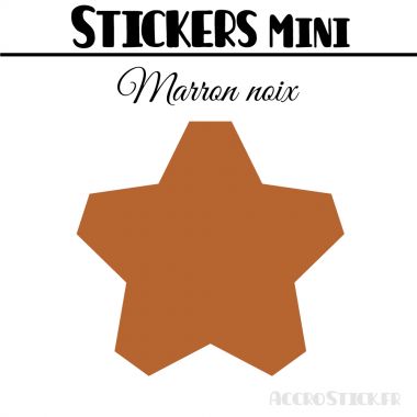 120 Etoiles 2 cm - Stickers mini gommettes