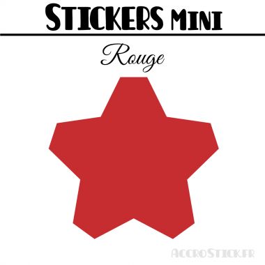 120 Etoiles 2 cm - Stickers mini gommettes
