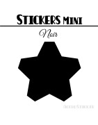 88 Etoiles 2,4 cm - Stickers mini gommettes