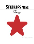 488 Etoiles 1 cm - Stickers mini gommettes