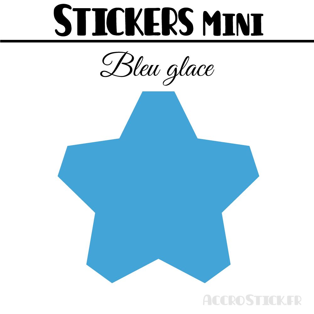 48 Etoiles 3 cm - Stickers mini gommettes 48 Etoiles 3 cm - Stickers mini gommettes