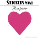 48 Coeurs 3 cm - Stickers mini gommettes