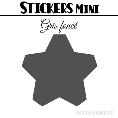 48 Etoiles 3 cm - Stickers mini gommettes