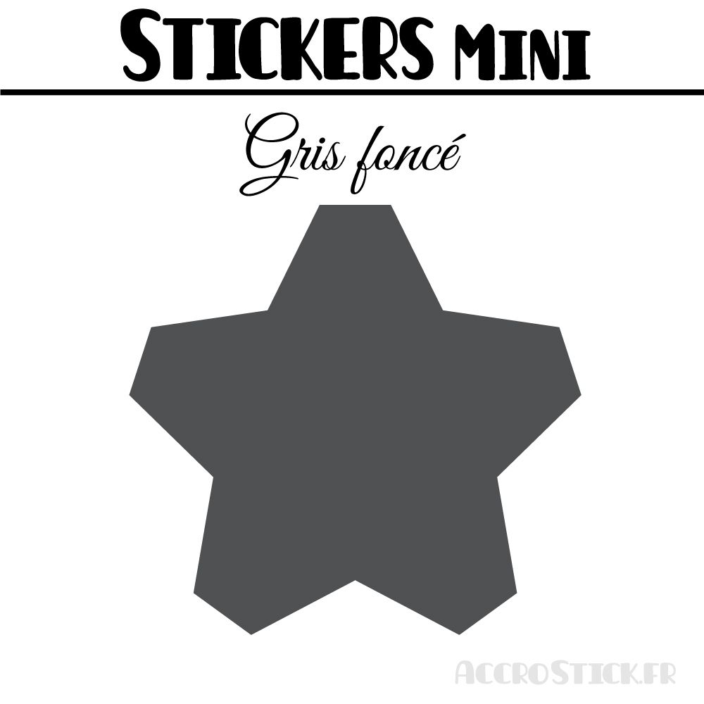 48 Etoiles 3 cm - Stickers mini gommettes 48 Etoiles 3 cm - Stickers mini gommettes