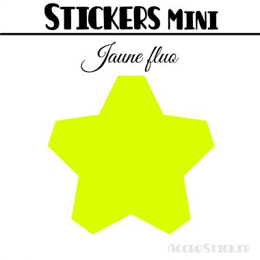 48 Etoiles 3 cm - Stickers mini gommettes