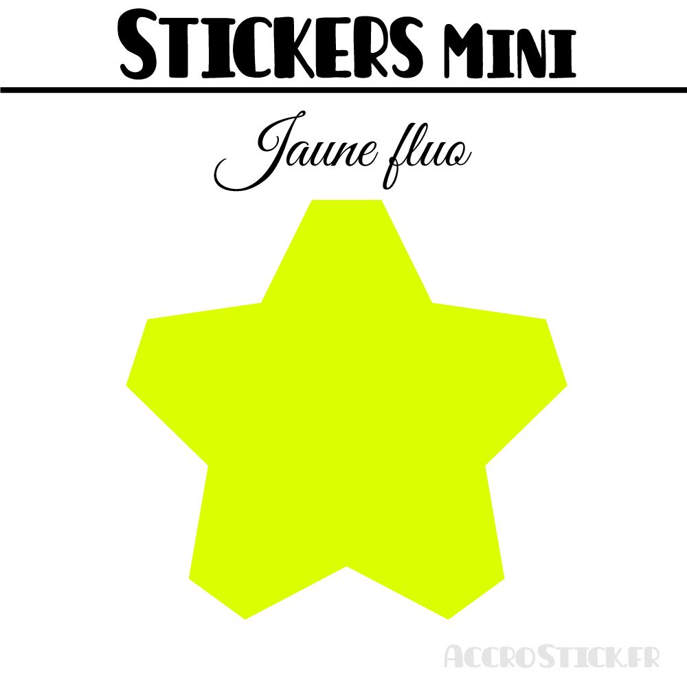 48 Etoiles 3 cm - Stickers mini gommettes 48 Etoiles 3 cm - Stickers mini gommettes