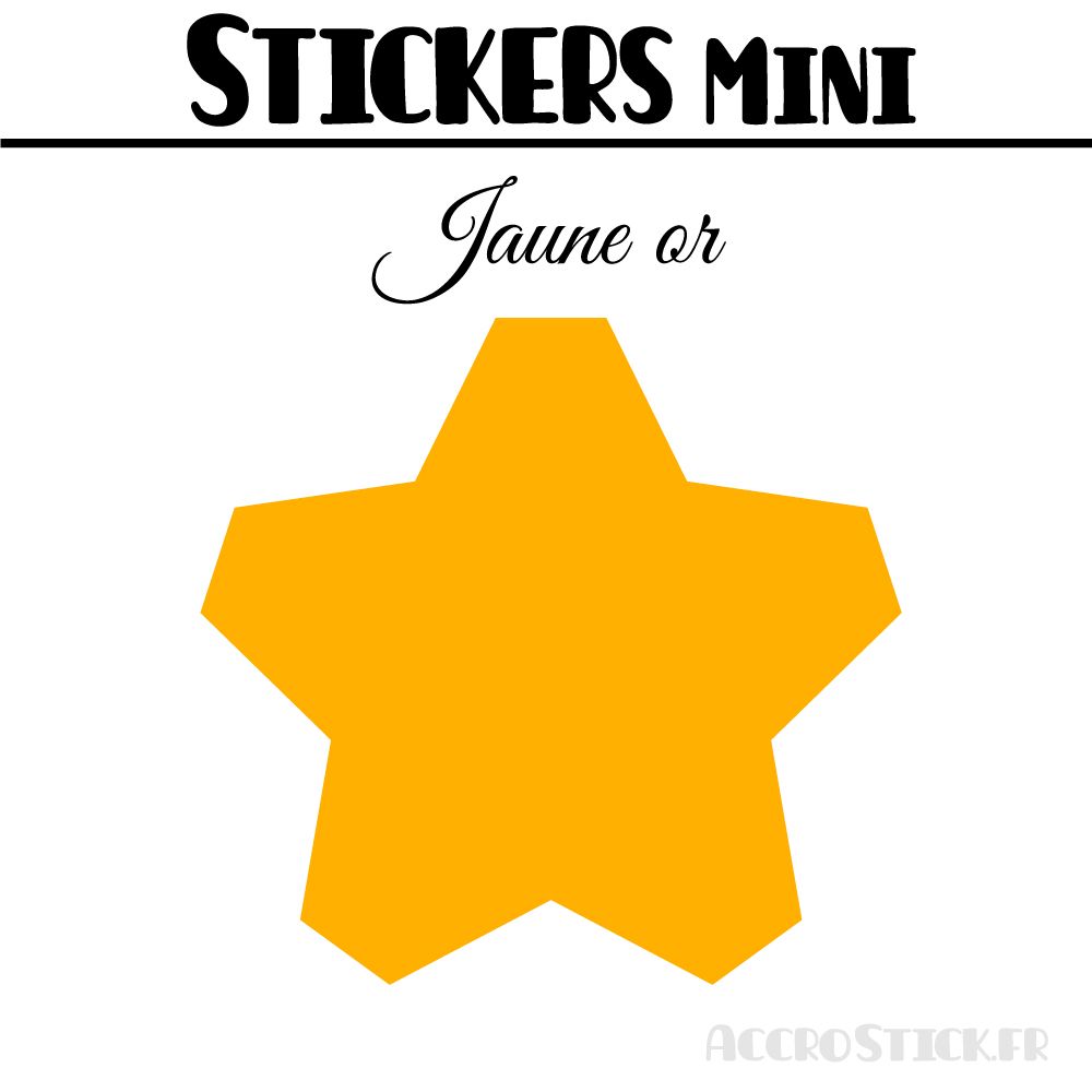 48 Etoiles 3 cm - Stickers mini gommettes 48 Etoiles 3 cm - Stickers mini gommettes