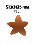 440 Etoiles 1 cm - Stickers mini gommettes