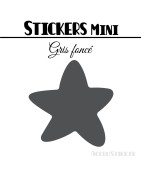 440 Etoiles 1 cm - Stickers mini gommettes