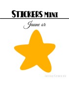 440 Etoiles 1 cm - Stickers mini gommettes