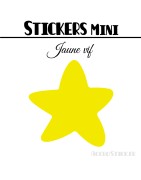 440 Etoiles 1 cm - Stickers mini gommettes