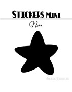 440 Etoiles 1 cm - Stickers mini gommettes