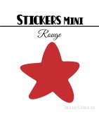 440 Etoiles 1 cm - Stickers mini gommettes
