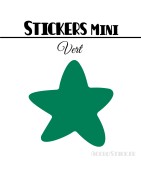 440 Etoiles 1 cm - Stickers mini gommettes