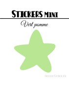 440 Etoiles 1 cm - Stickers mini gommettes