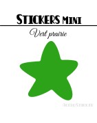 440 Etoiles 1 cm - Stickers mini gommettes