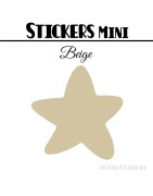 328 Etoiles 1,2 cm - Stickers mini gommettes