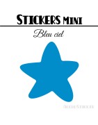 328 Etoiles 1,2 cm - Stickers mini gommettes